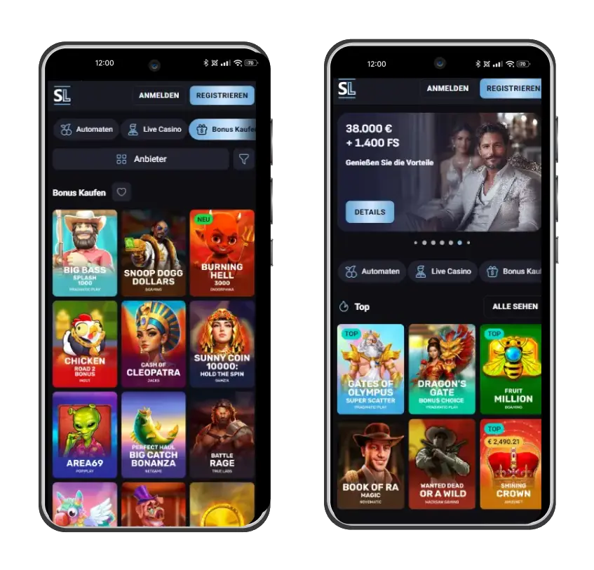 slotlounge casino de version mobile